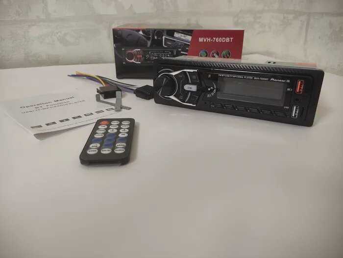 Автомагнитола Pioneer GB 760 DBT (Bluetooth/USB/AUX/FM) фотография 2