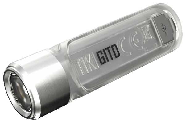 Фонарь-брелок Nitecore TIKI GITD фотография 1