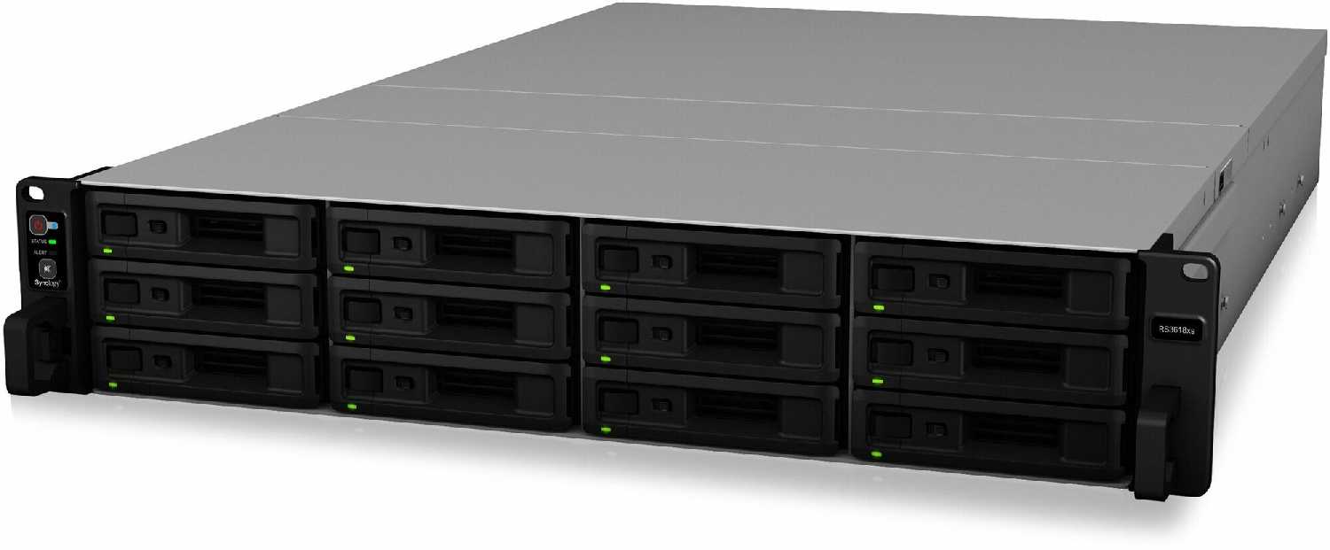 Сетевое хранилище Synology RS3618XS фотография 1
