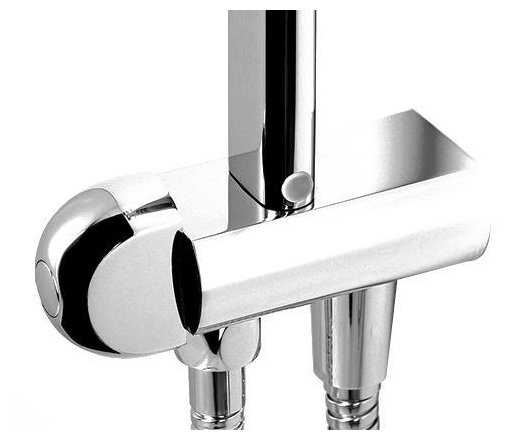 Душевая стойка WasserKRAFT A042, комбинированное фотография 3