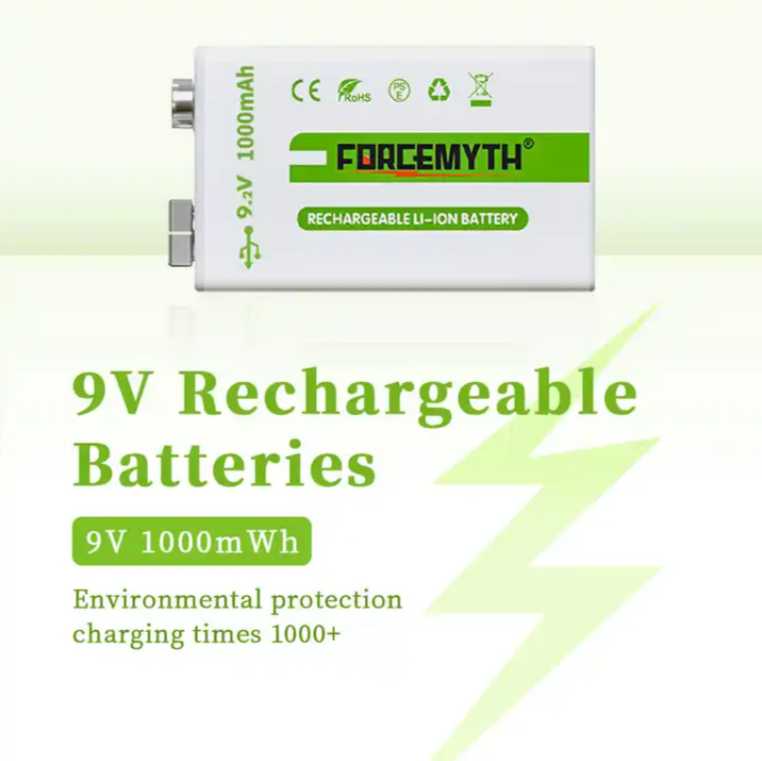 Аккумуляторные батарейки AAA 1,5V 600 mWh (2 шт.) фотография 33