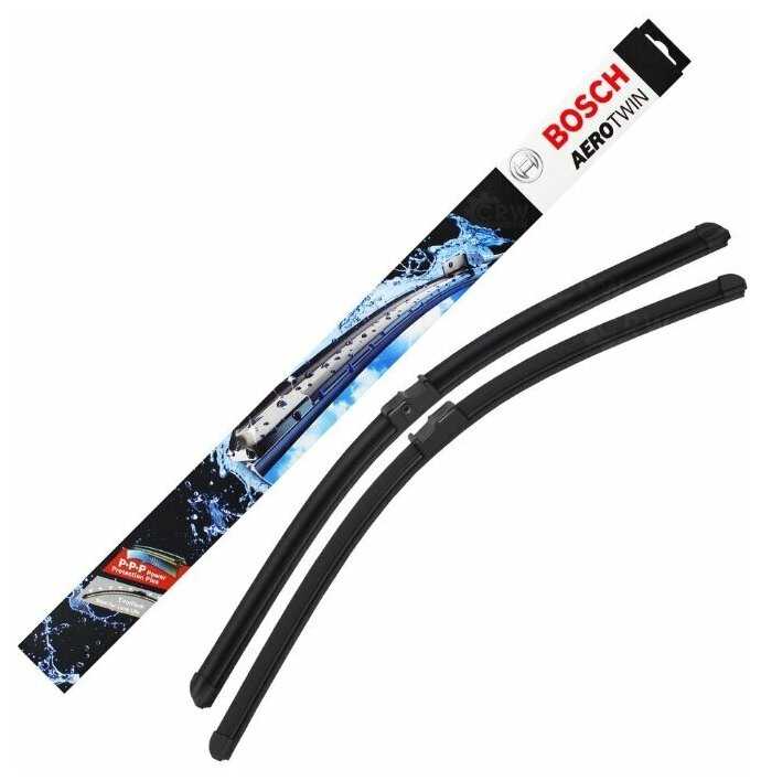 Щетка стеклоочистителя каркасная Bosch Twin Spoiler 046S, 2 шт. фотография 2