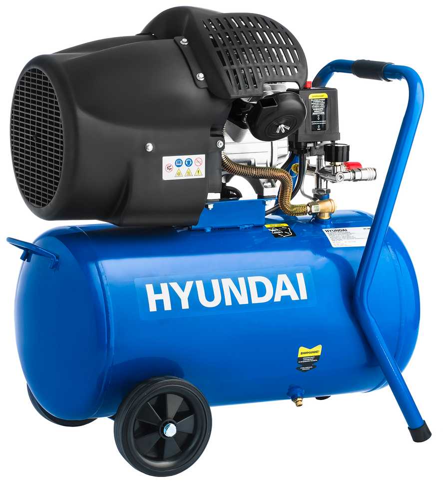 Компрессор масляный Hyundai HYC 4050, 50 л, 2.2 кВт фотография 1