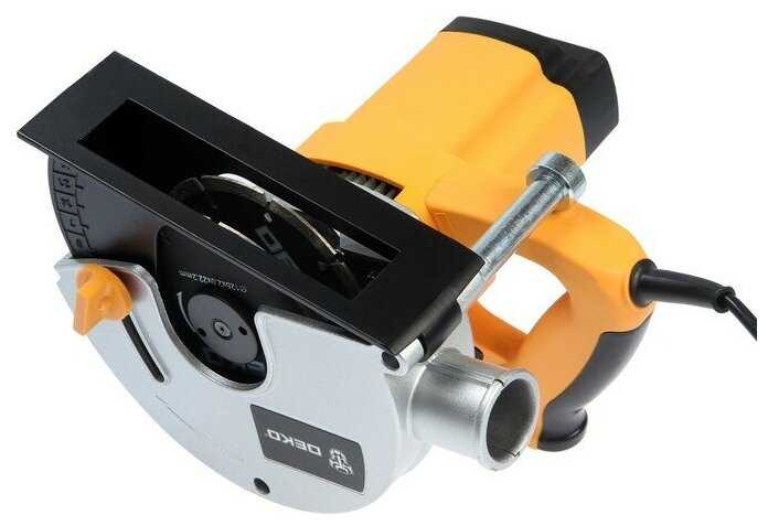 Штроборез DEKO DKWC1800, 125 мм, 1800 Вт, лазерный указатель фотография 9