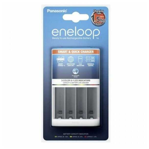 Зарядное устройство Panasonic BQ-CC55E фотография 4