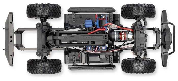 Внедорожник Traxxas TRX-4 Land Rover Defender 82056-4, 1:10, 58.6 см фотография 9