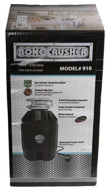 Бытовой измельчитель Bone Crusher BC 910 фотография 7