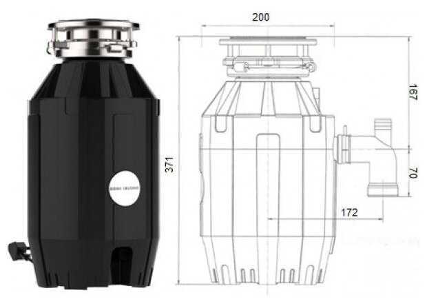 Бытовой измельчитель Bone Crusher BC 910 фотография 8