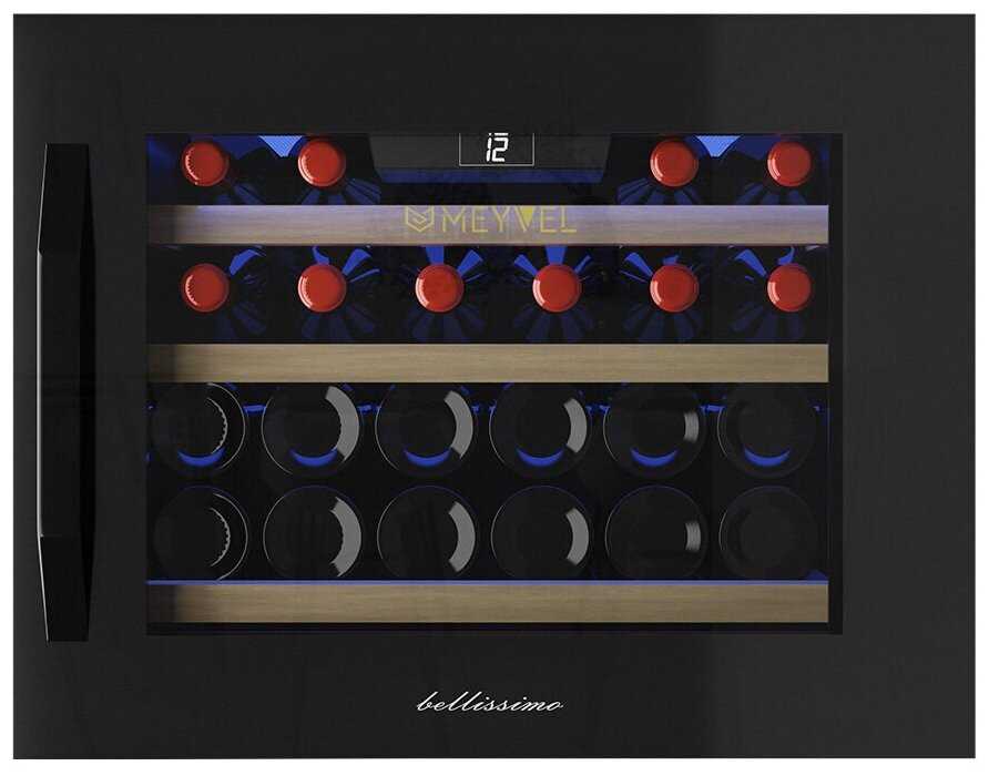 Встраиваемый винный шкаф Meyvel MV22-KBB1 фотография 4