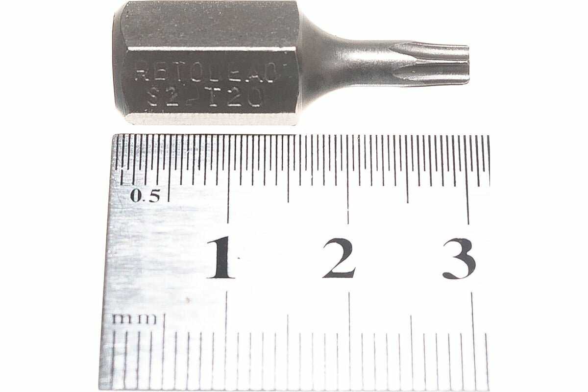 Набор бит Torx АвтоДело (Т20-50 L-30 мм) фотография 8