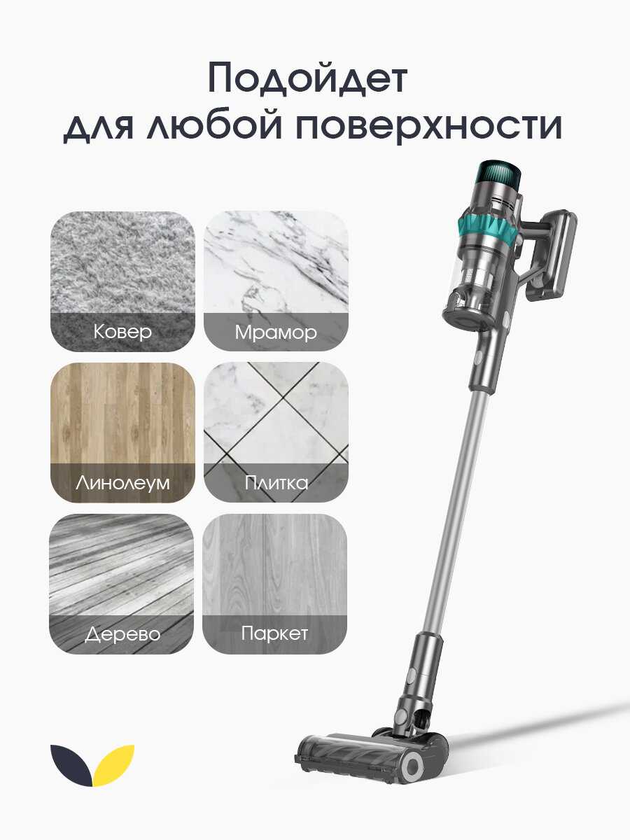 Вертикальный пылесос TopDevice [250Вт, 40 мин, влажная и сухая уборка] фотография 4