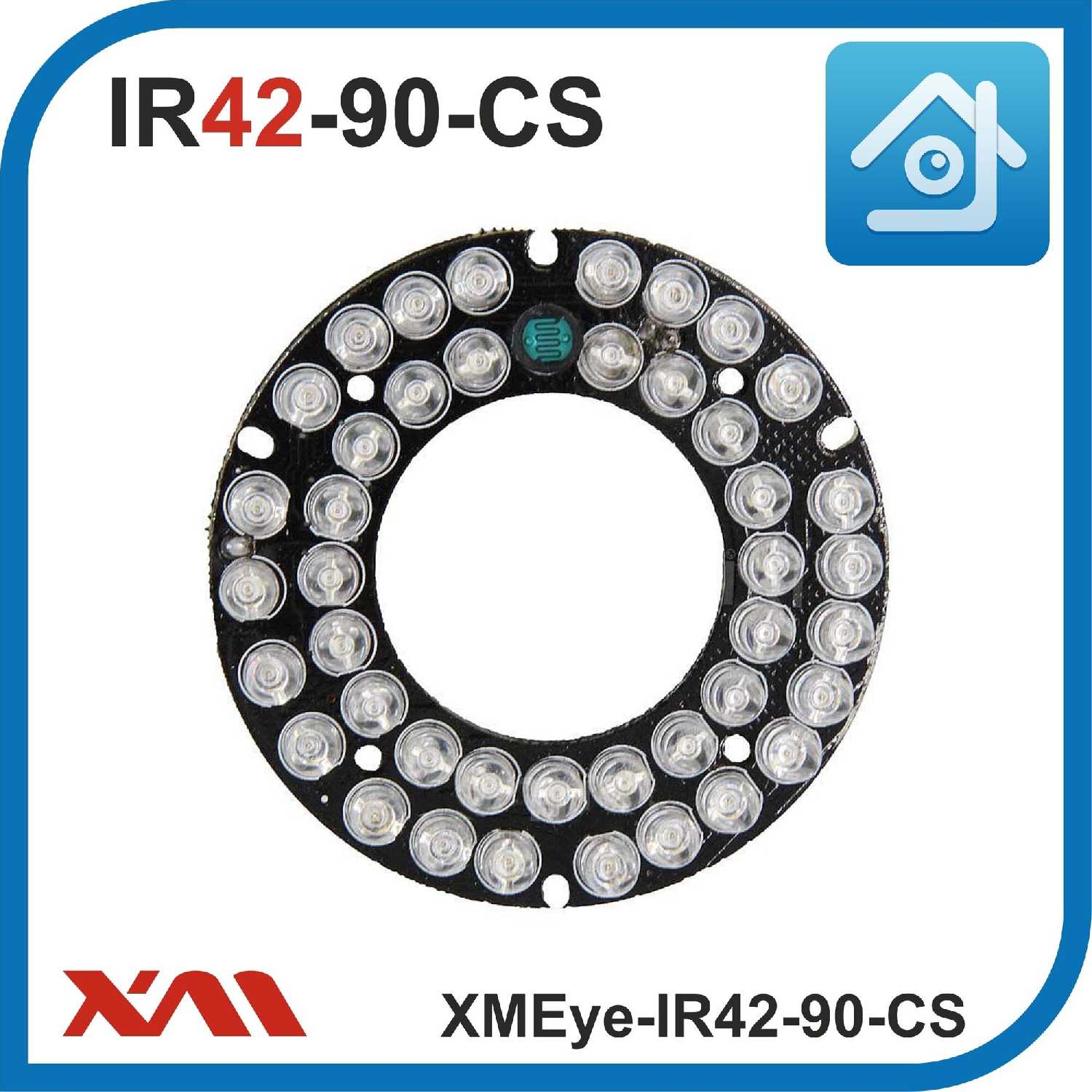 ИК подсветка XMEye-IR42-90-CS фотография 4