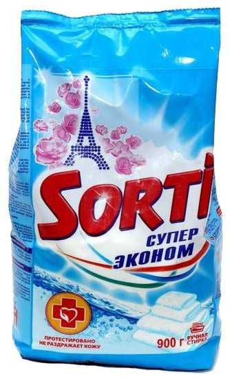 Стиральный порошок Sorti Супер Эконом (ручная стирка) фотография 4
