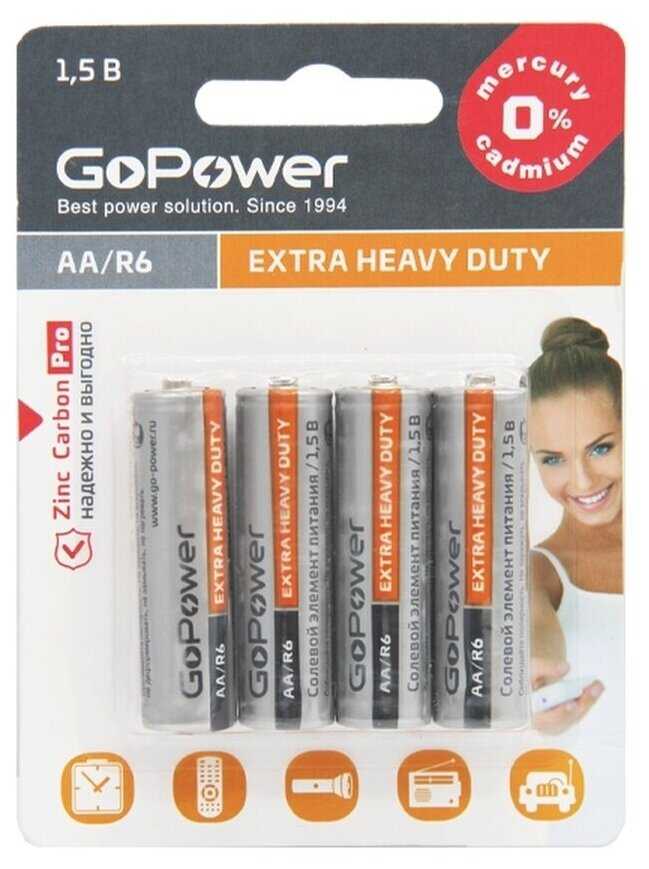Батарейка GoPower G6/LR920/LR69/371A/171 BL10 фотография 5
