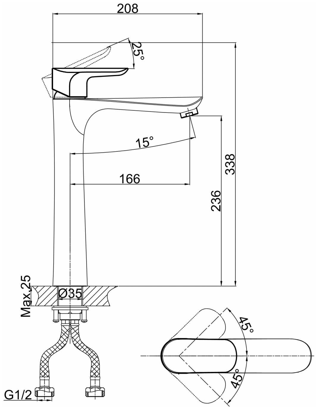 Смеситель D&K DA1032001 фотография 11