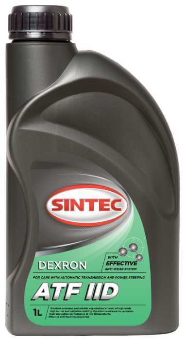 Масло трансмиссионное SINTEC Sintec ATF II Dexron