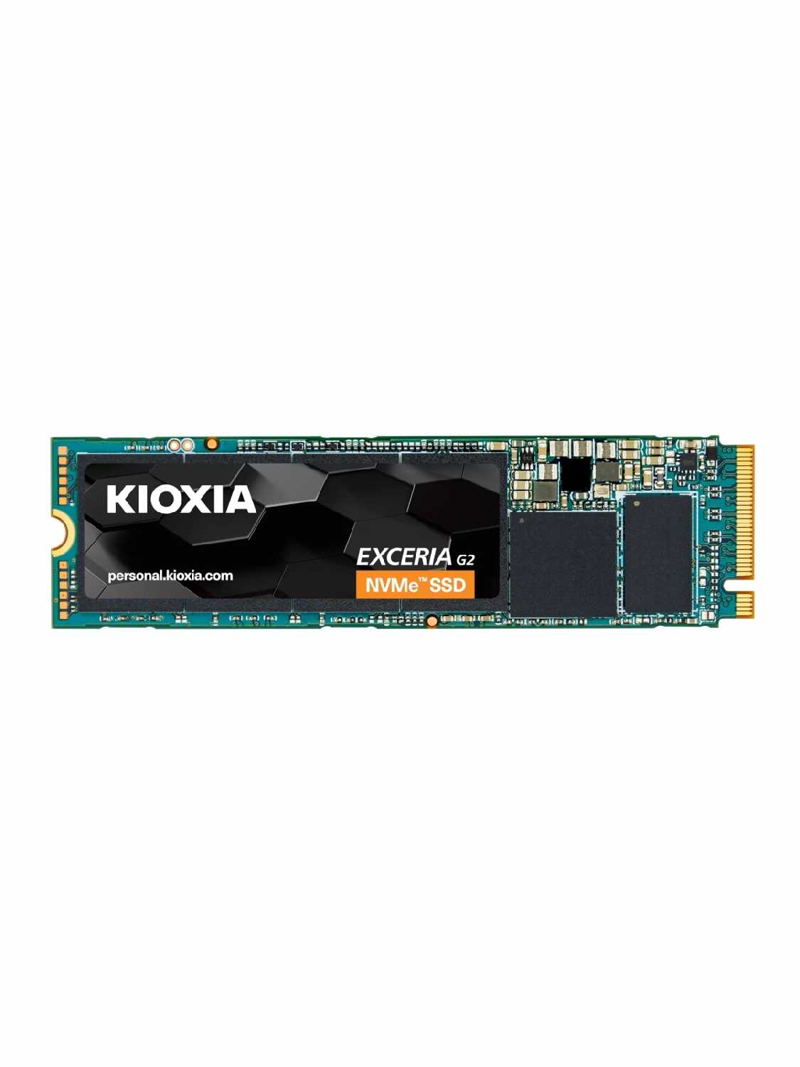 Накопитель SSD KIOXIA EXCERIA G2 500 Гб M.2 2280 PCIe 3.0 x4 NVMe фотография 2