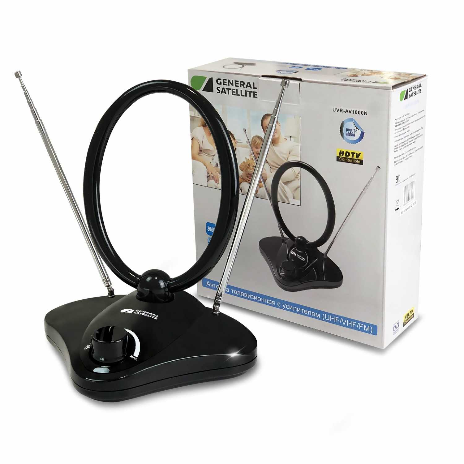 Антенна General Satellite UVR-AV1000N фотография 6