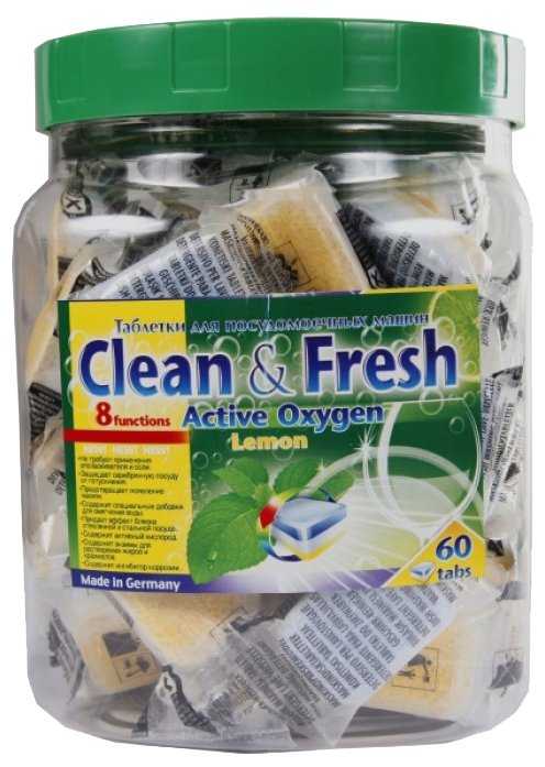 Таблетки для посудомоечной машины Clean & Fresh All in 1 фотография 6