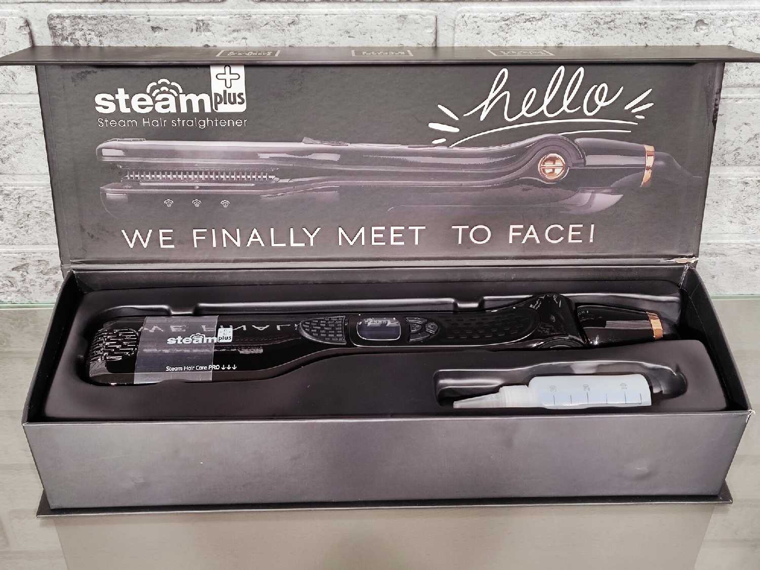 Выпрямитель/утюжок для завивки/укладки волос Steam Plus фотография 6