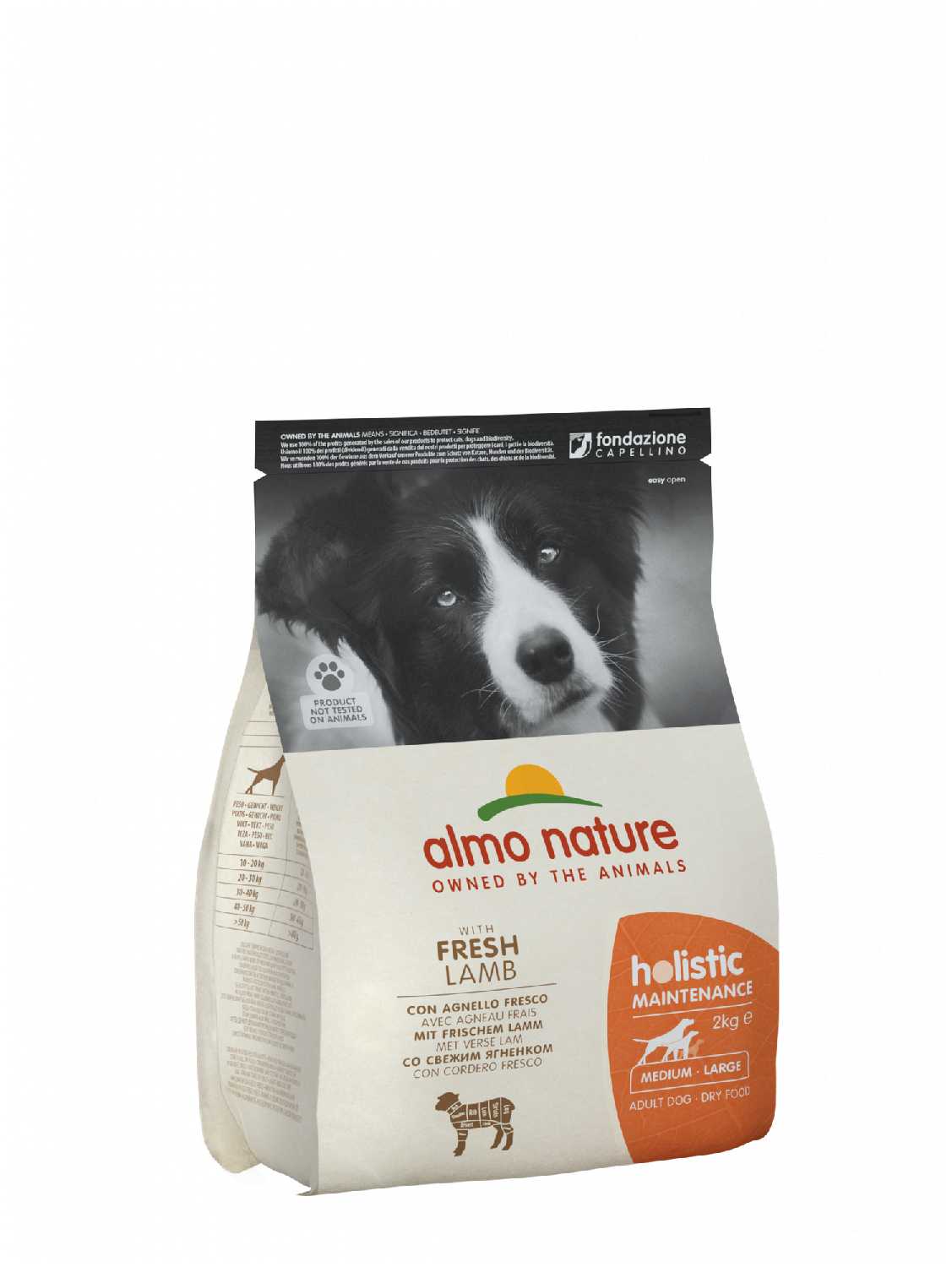 Корм для собак Almo Nature Holistic (ягненок, с рисом) фотография 5