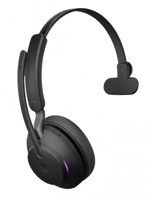 Беспроводная компьютерная гарнитура Jabra Evolve2 65 - USB-C UC Mono with Charging Stand фотография 1