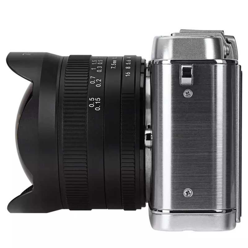 Объектив 7artisans Photoelectric 7.5mm F2.8 II (для Fujifilm XF) фотография 4