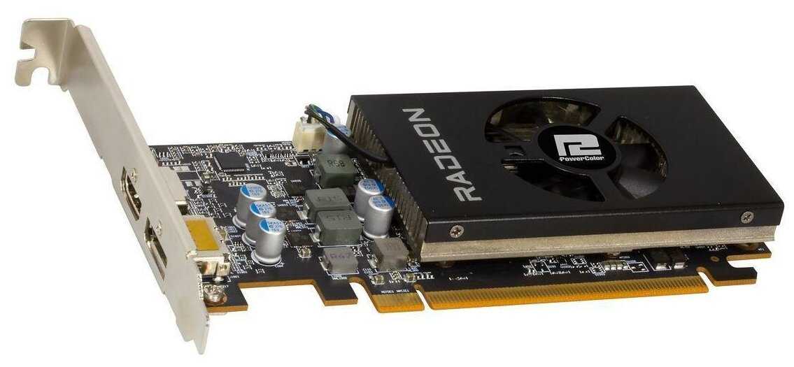 Видеокарта PowerColor AXRX 6400 LP 4GBD6-DH фотография 5
