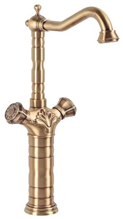 Смеситель для кухни (мойки) Bronze de Luxe 21973, вентильный