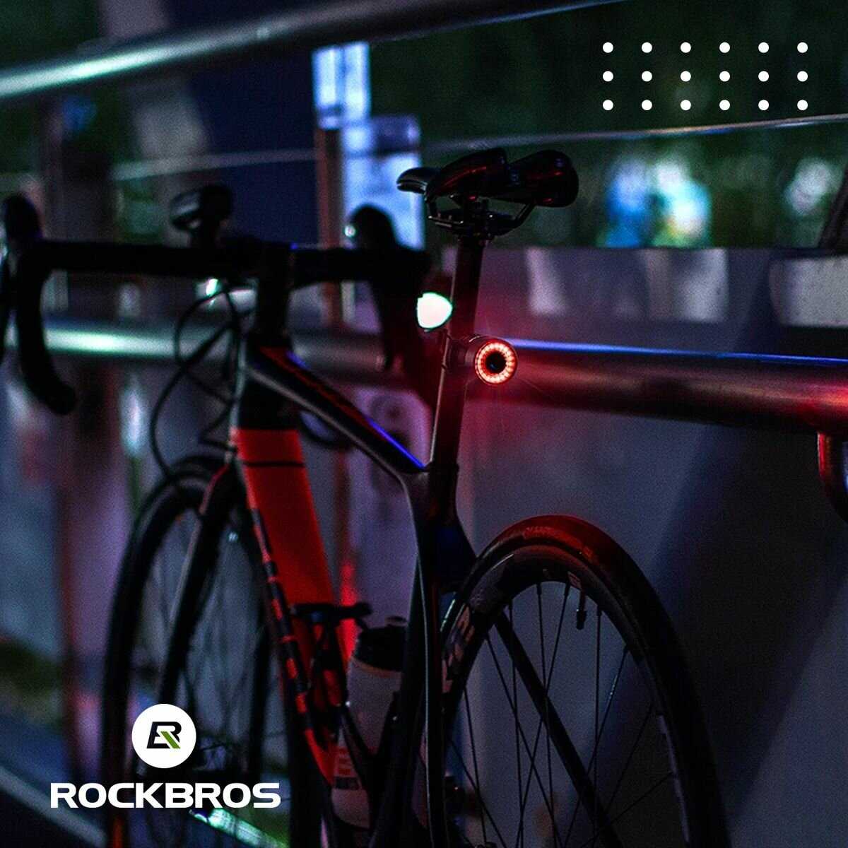 Фонарь задний RockBros Q3 smart фотография 18