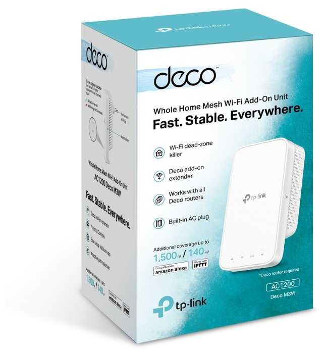 Wi-Fi дополнительный модуль TP-LINK Deco M3W фотография 2