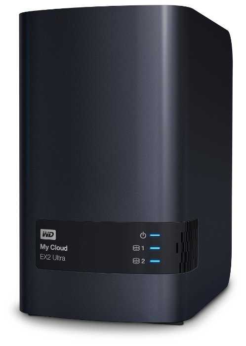 Сетевое хранилище Western Digital My Cloud EX2 Ultra 4 TB (WDBSHB0040JCH-EEUE)