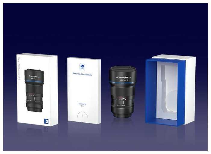 Объектив Sirui 50mm f1.8 Anamorphic Fuji X mount фотография 4