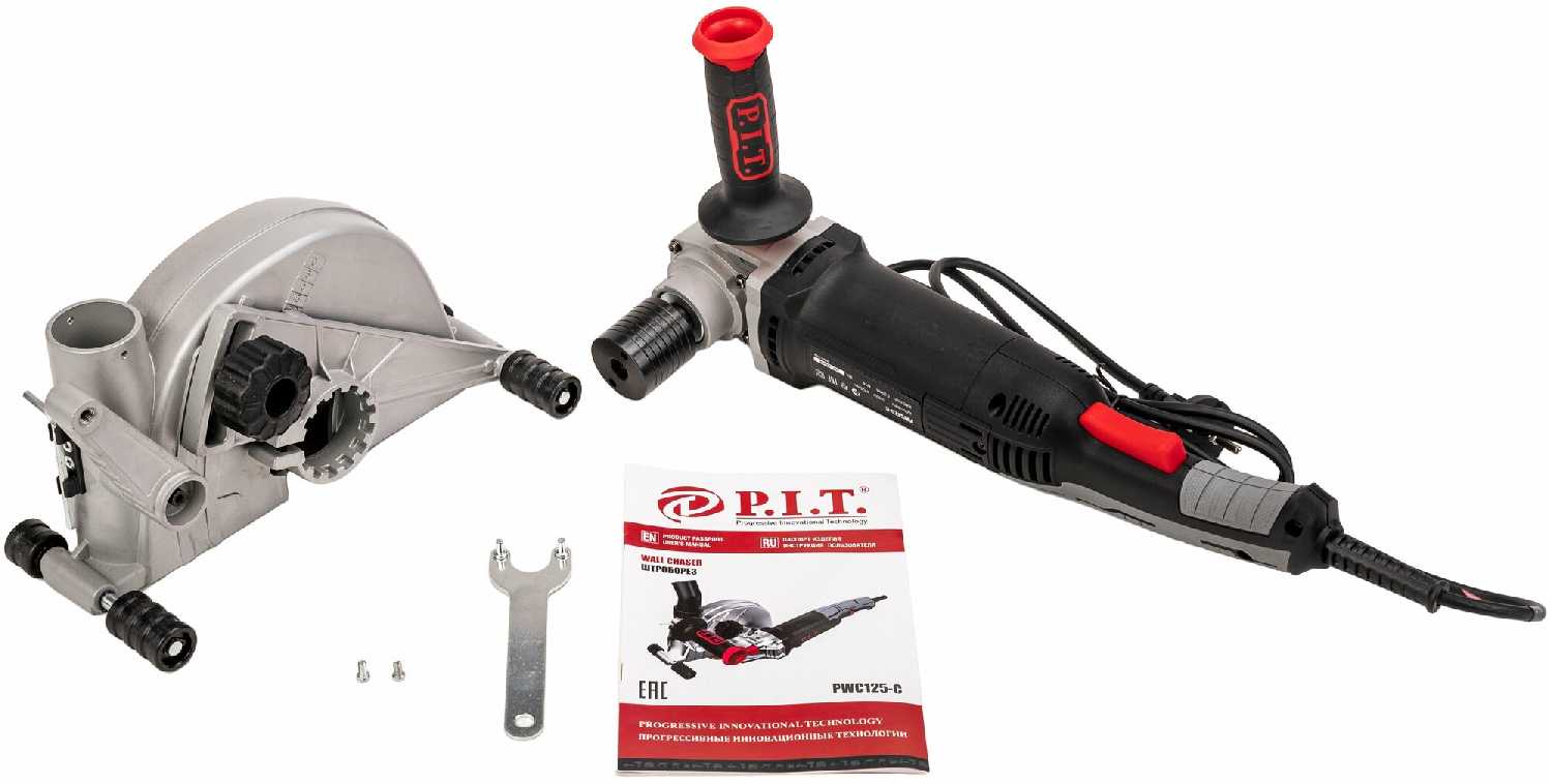 Штроборез P.I.T. PWC150-C (150мм, 1700Вт, 8000об/мин, глубина штроб. 35мм, ширина штроб. 30мм) фотография 6