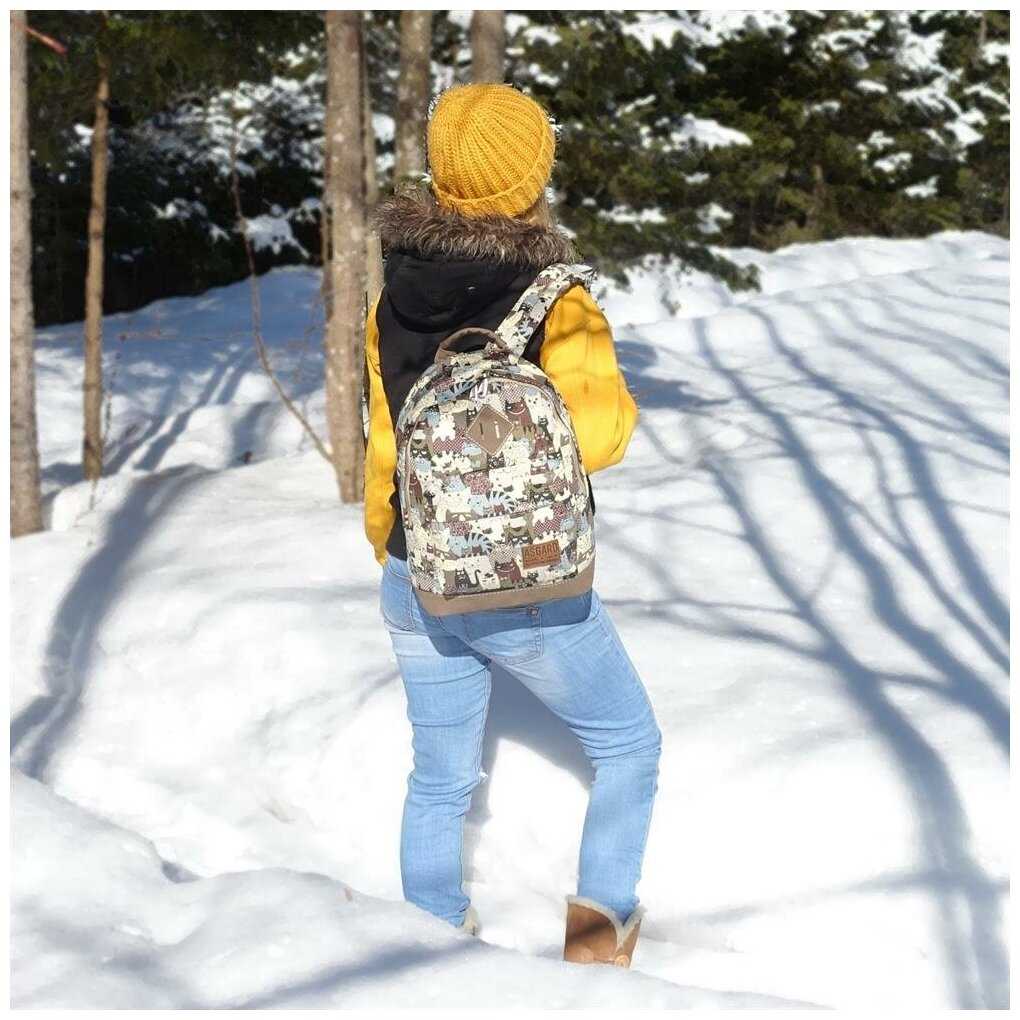 Рюкзак Asgard Р-5434 Зайки Персиковый фотография 1