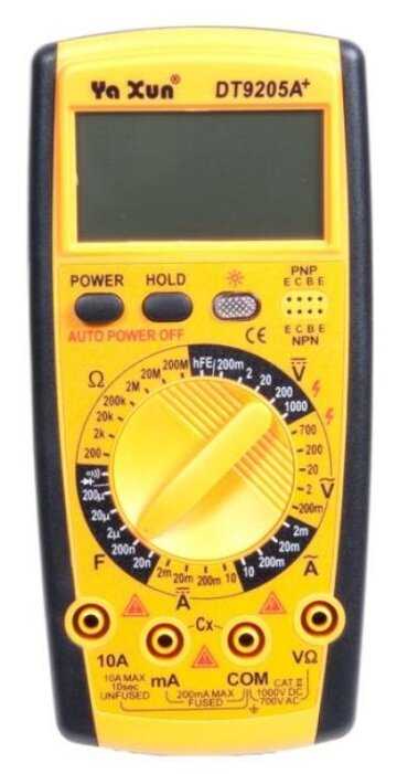 Мультиметр цифровой Ya Xun DT(YX)-9205A+