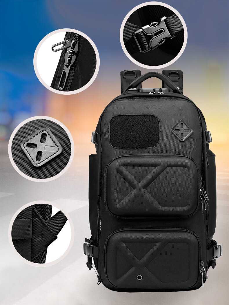 Рюкзак Ozuko Рюкзак-антивор (23л) фотография 10