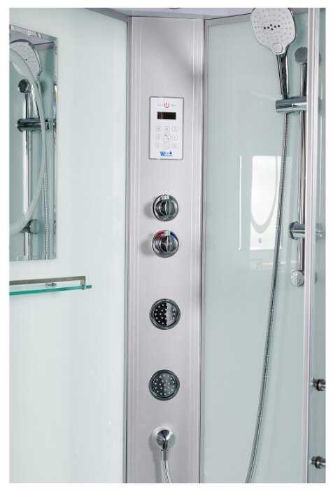 Душевая кабина WELTWASSER Werra 1204 L низкий поддон 120см*90см фотография 16