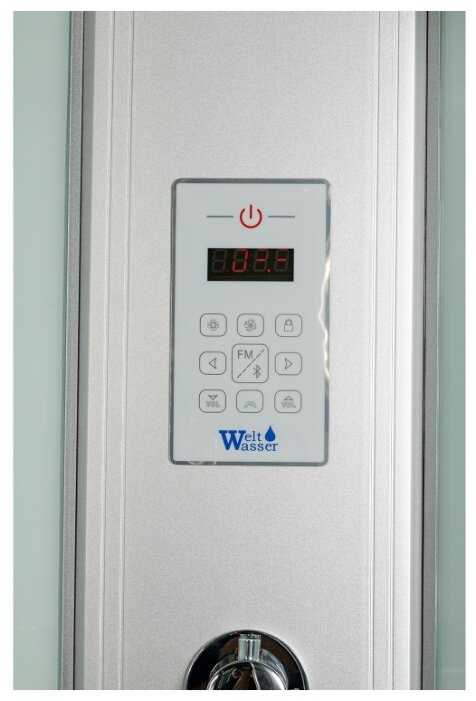 Душевая кабина WELTWASSER Werra 1204 L низкий поддон 120см*90см фотография 17