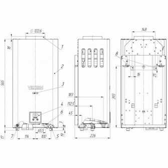 Газовая колонка Vilterm E14 фотография 10