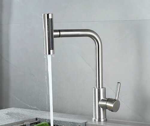 Кухонный смеситель Zorg Steel Hammer SH 093 (SH 093 CR) фотография 13