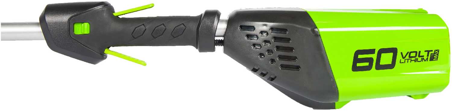 Триммер электрический Greenworks 60V 40cm GD60LT (2103207) фотография 9