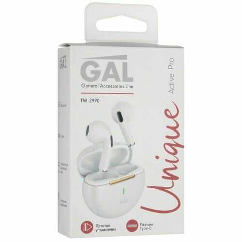 Bluetooth наушники GAL TW-2990 (V5) фотография 14