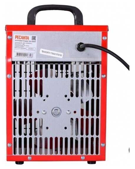 Электрическая тепловая пушка РЕСАНТА ТЭП-2000Н фотография 7