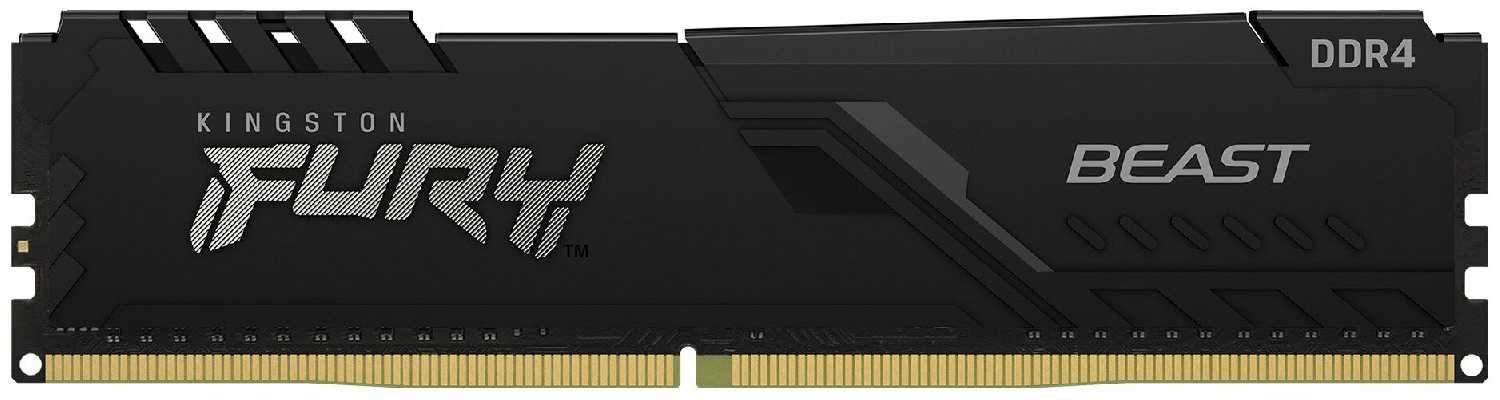 Оперативная память Kingston FURY Beast 4 ГБ DDR4 DIMM CL16 (KF426C16BB/4) фотография 7