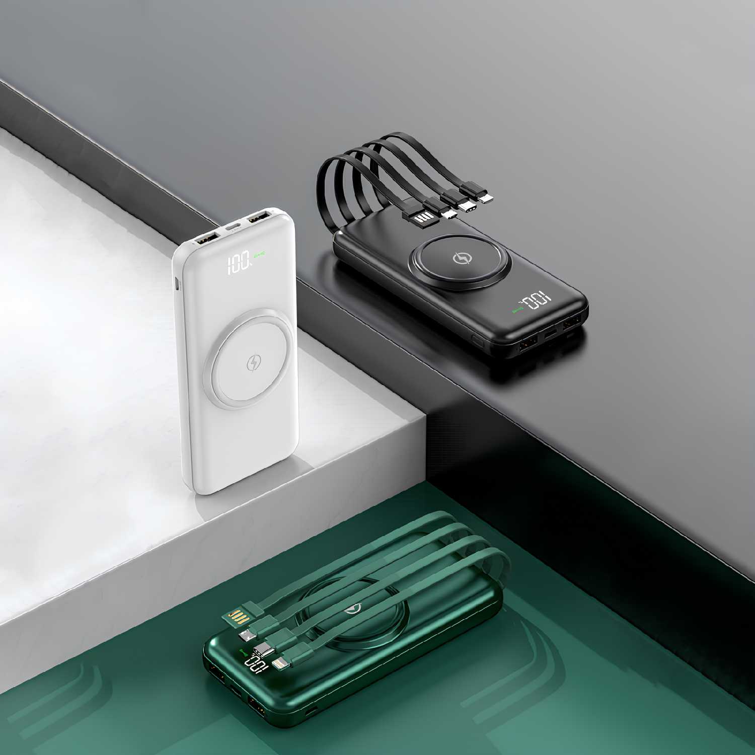 Внешний аккумулятор Повербанк (30000 mAh) фотография 6