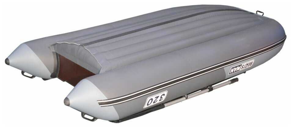 Лодка НДНД Boatsman BT340A серо-графитовый фотография 4