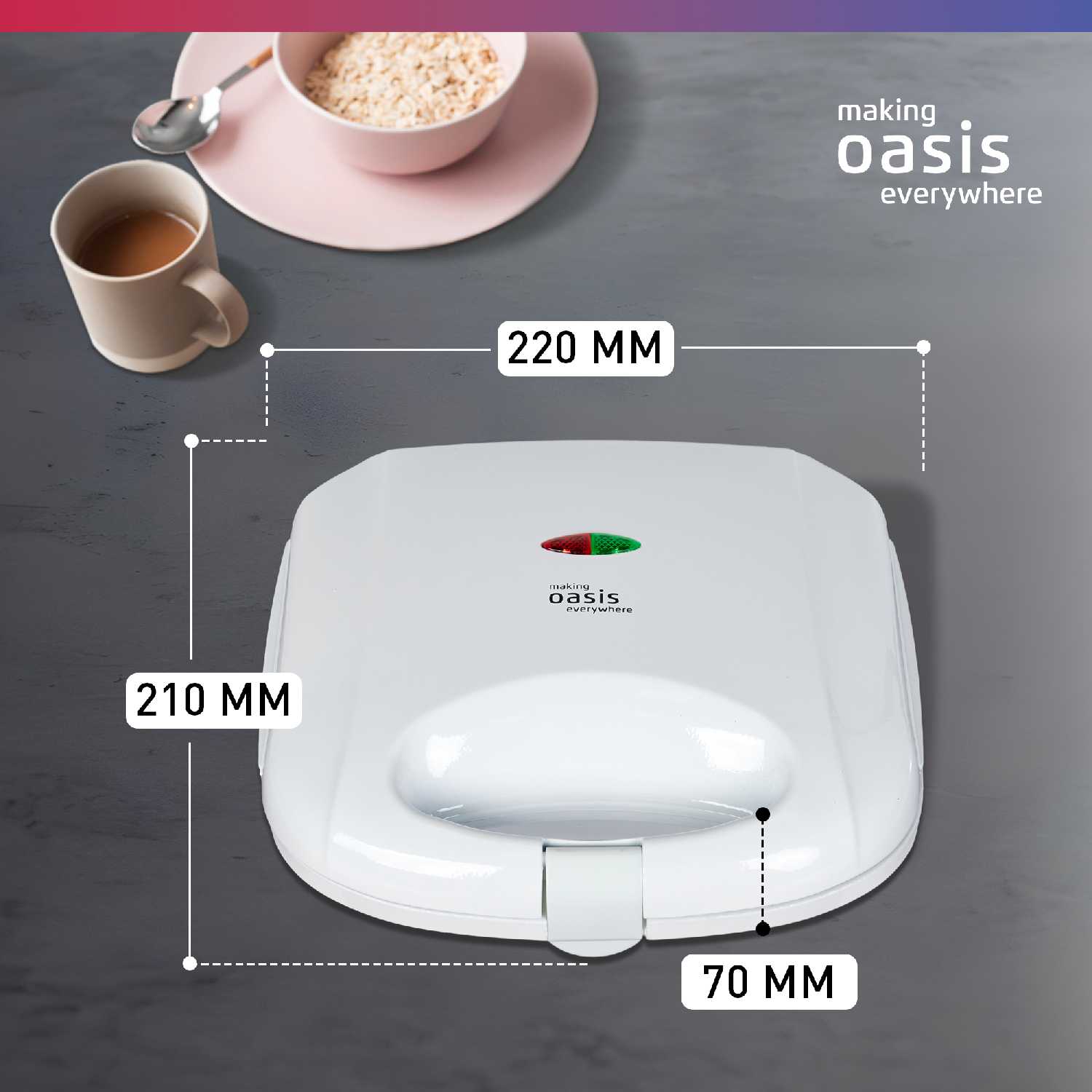 Вафельница электрическая Oasis Вафельница для венских вафель (PK-VW) фотография 1