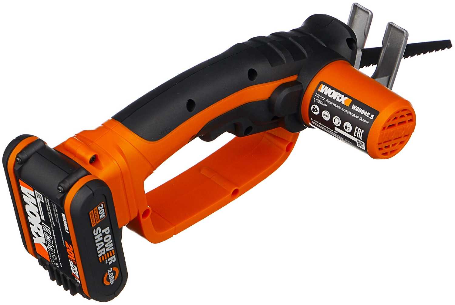 Аккумуляторная пила Worx WG894E.5 фотография 2