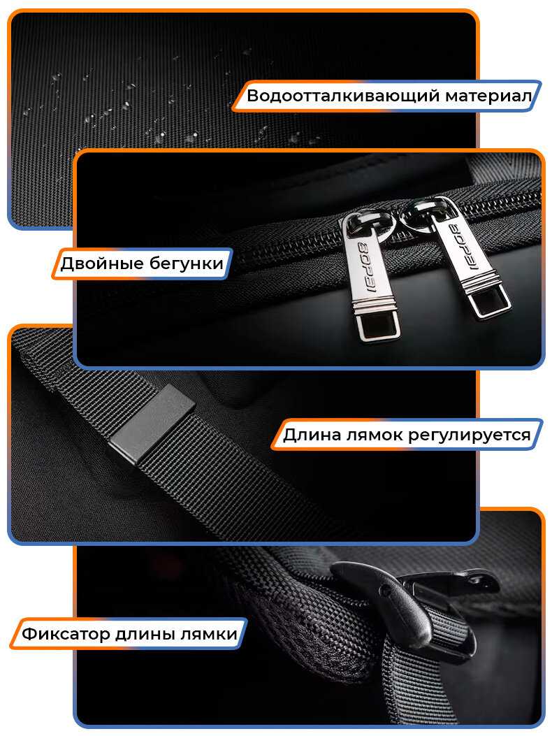 Рюкзак Bopai Business (61-17611) фотография 17